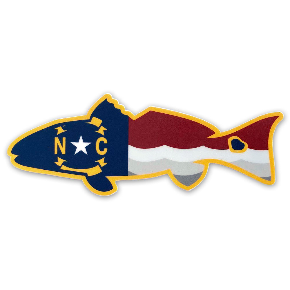 Redfish State Flag Sticker - Old East Rags - Apparel and Adventure